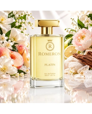 ROMERON PLATIN 195 | Čistá květinově-pizzy vůně